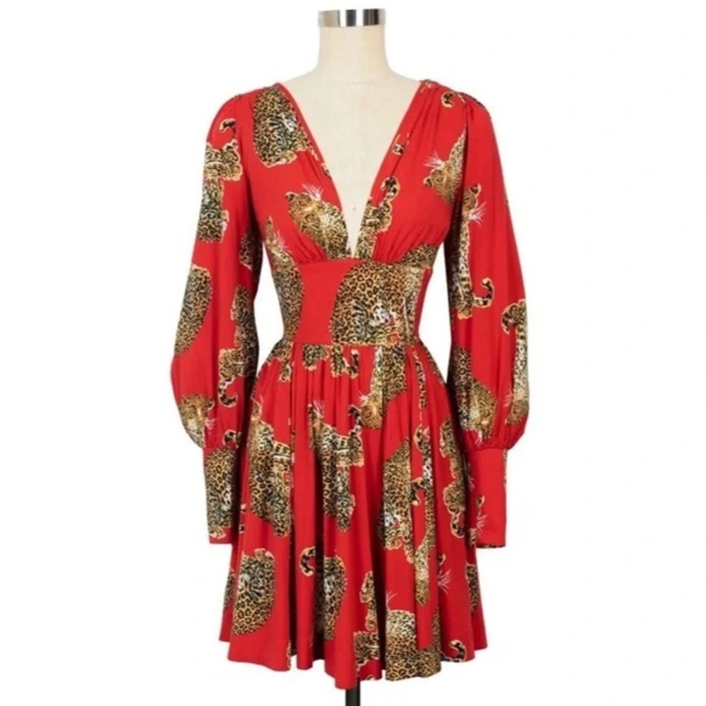 NWT Trashy Diva My Pet Leopard Bianca Dress size 4